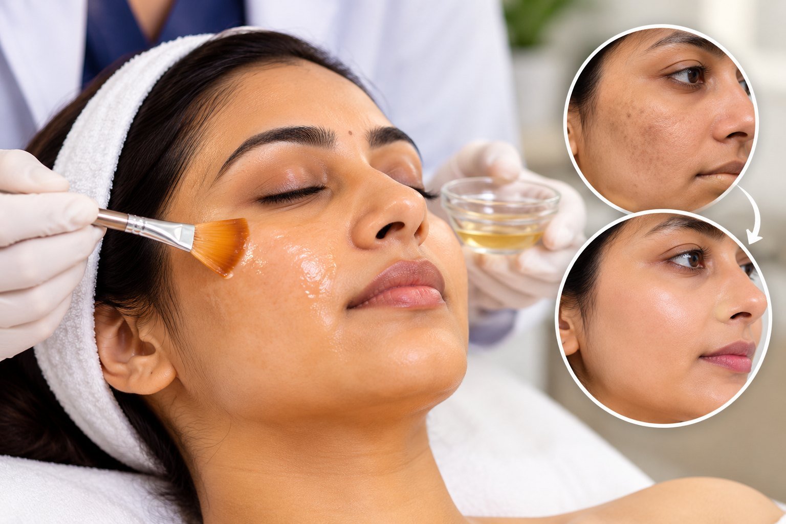 Chemical Peels for Indian Skin: Types, Benefits & Downtime