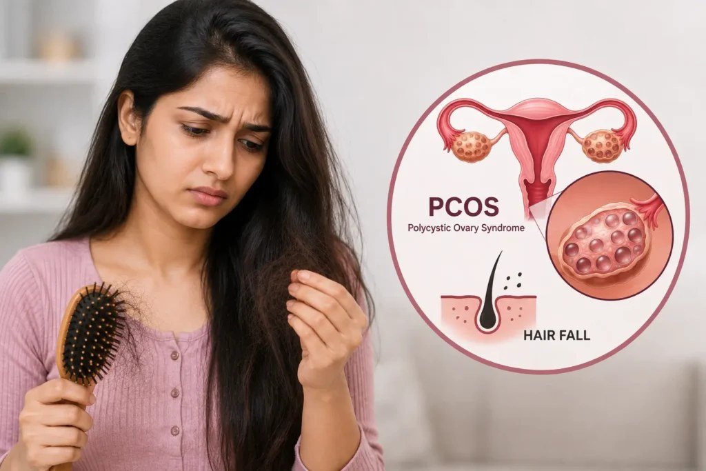 Hair Fall in Women: PCOS, Thyroid, Iron & When to Get Tested