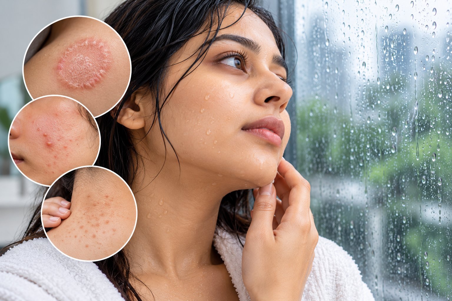 Monsoon Skin Problems: Fungal Infections, Acne & How to Prevent Them